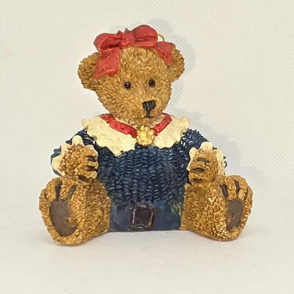 Traditions Collectable Bear Ornaments Lot of 8 Christmas Holiday Bears - Picture 9 of 16